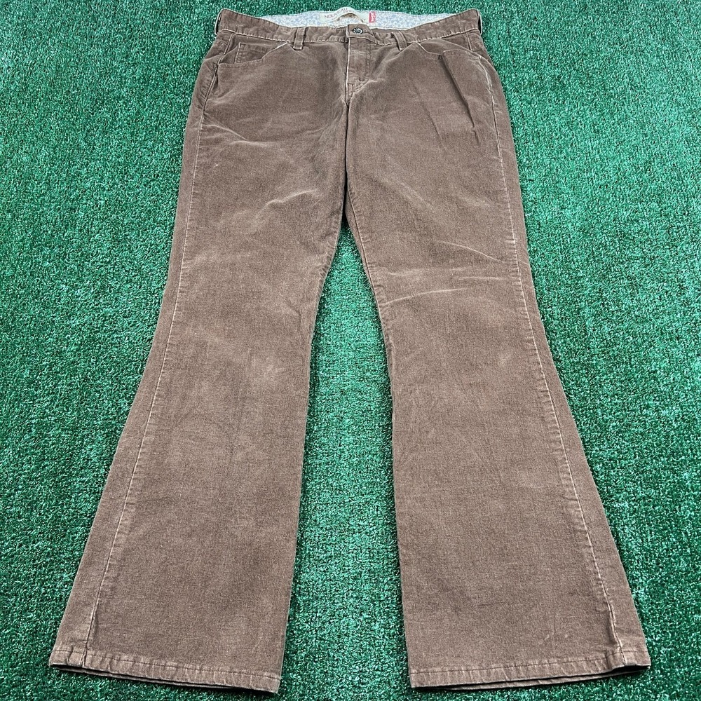 Levi's 515 Pants Women's 34x30" Brown Corduroy Nouveau Bootcut Flare High Y2K